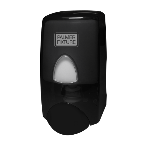 palmer-fixture-dispensador-espuma-manual-negro-SF094216.jpg: Dispensador manual de jabón en espuma Palmer Fixture SF0942 de 1 litro, en color negro